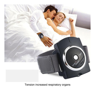 Snoring Stopper Wrist-Worn Electronic Anti-Snoring Device Infrared Anti-Snoring Device to Prevent Snoring during Sleep English Version Packaging