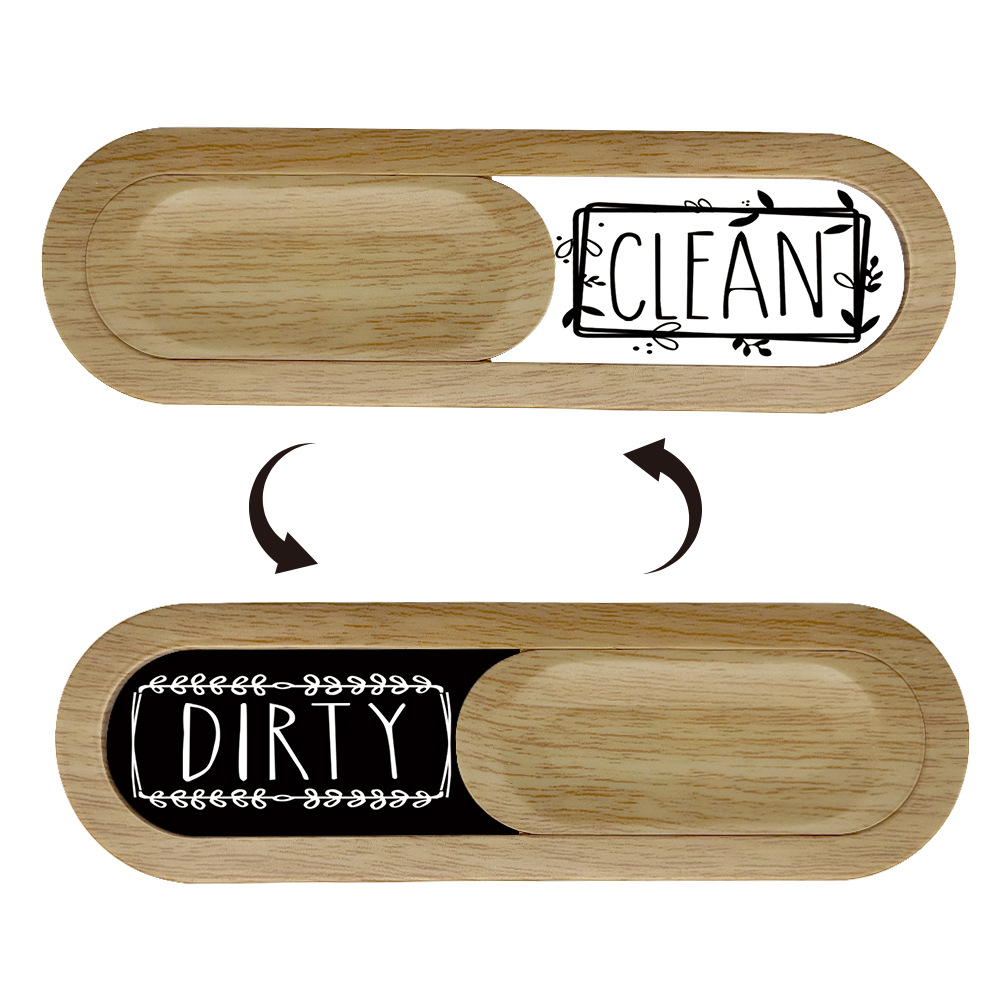 Color de madera ovalada blanco y negro