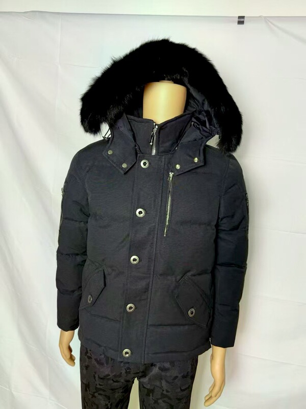 3Q小剪刀羽绒服06款男05款女款冬季狐狸毛领保暖MooseDownjacket|undefined