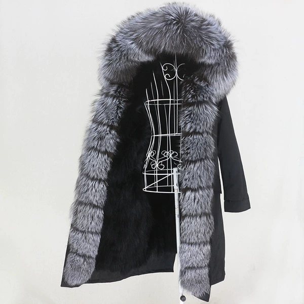 Black+Silver Fox+Black Gyania Mao Bine