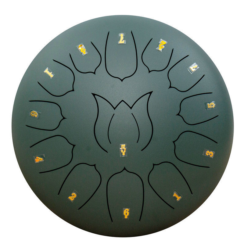 Comercio exterior transfronterizo tambor etéreo 6 / 8 / 10 / 12 pulgadas 15 tonos tambor de niños olvidar tambor de preocupación tambor de disco adulto tambor etéreo