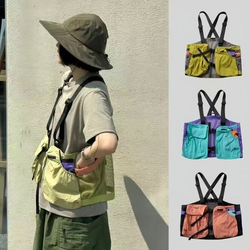 New cross-border best-selling summer outdoor hiking and rock climbing sports breathable mesh multifunctional vest, breathable and quick-drying New cross-border best-selling summer outdoor hiking and rock climbing sports breathable mesh multifunctional vest, breathable and quick-drying