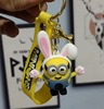 Small doll, cartoon keychain, pendant, internet celebrity, Chinese horoscope