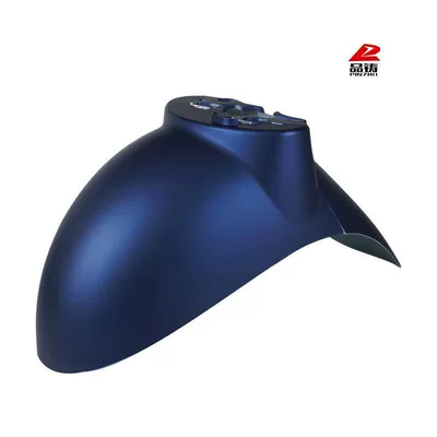 Electric Vehicle Front Fenders, Electric vehicle fender - no-specifications-thickened-turtle-king-series-front-mudguard-frosted-navy-blue