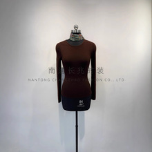 Biella100羊毛/德国扬子纱无缝一体成衣长袖短袖圆领针织衫女25秋