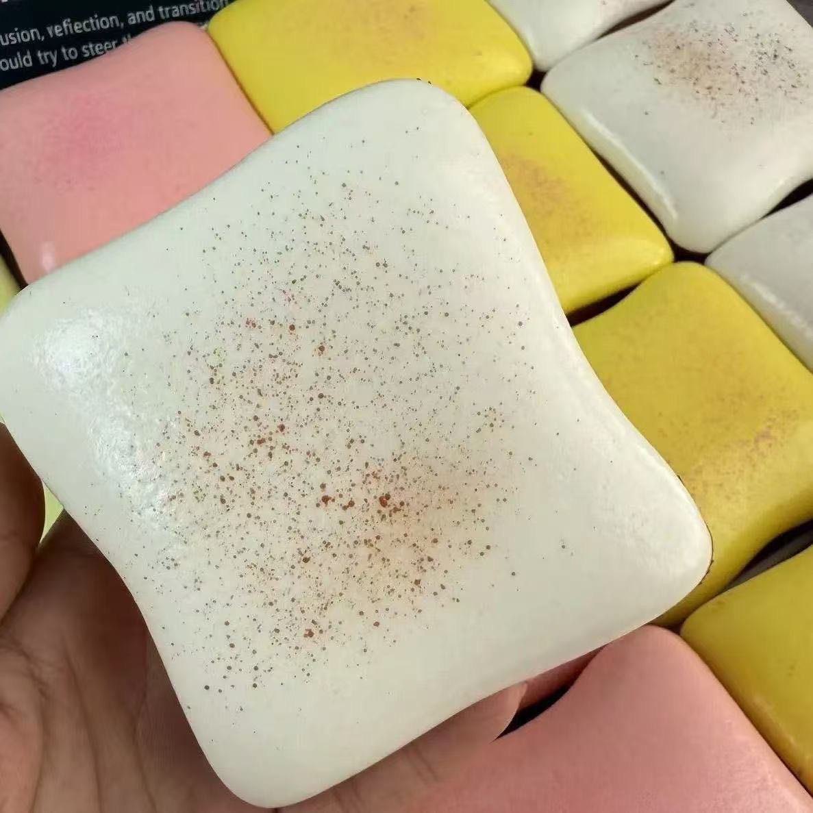 Simulación de alimentos húmedos suaves rebote lento bolsas de piña super grandes pellizco juguetes pellizco bolsas de cuerno de toro juguetes de descompresión de pan