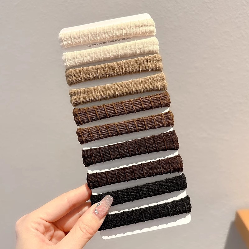 Correa curry para mujeres cuerdas de cabeza de cola de caballo alta anillo de cabello duradero verano 2025 nuevo cabello de alta elasticidad para adultos