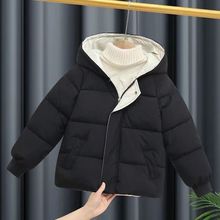 休闲运动卡通新款儿童羽绒棉服超厚耐脏男女童韩版洋气外套欧美