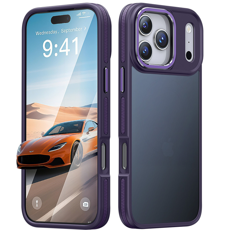 适用iPhone17promax肤感平面优彩手机壳苹果161514保护套防磨防摔|undefined