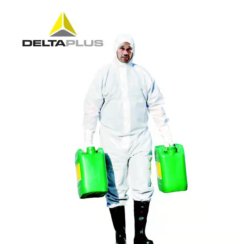 代尔塔406215连体防护服无纺布喷漆防粉尘化学品飞溅限次防护服