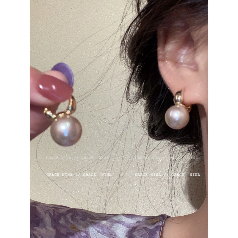 Retro elegant universal earrings from pearl
