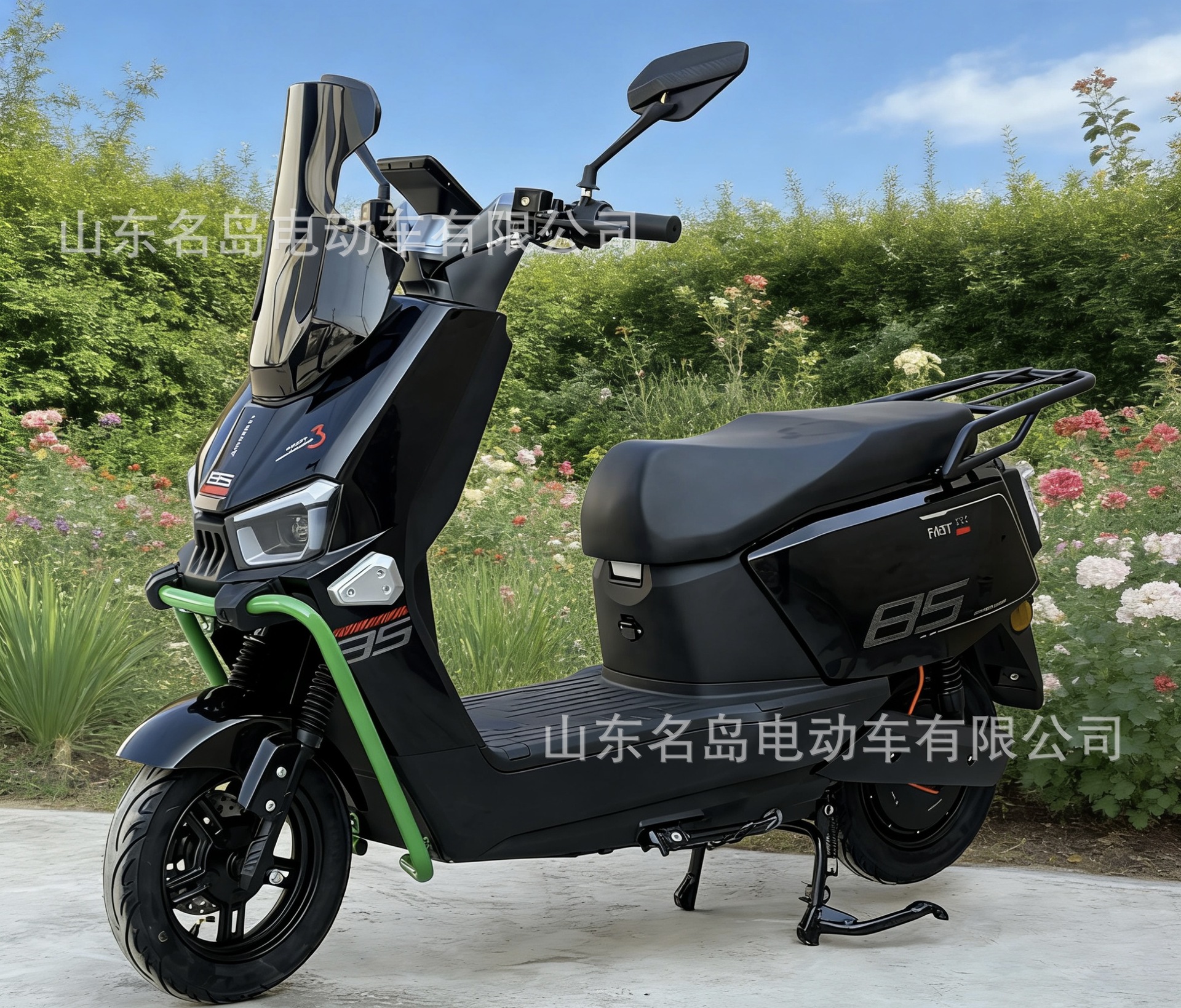 New Fengshen Electric Scooter 72V Adult Electric Motorcycle High-Speed Electric Bike 60V Meituan Delivery Special Long-Distance Champion