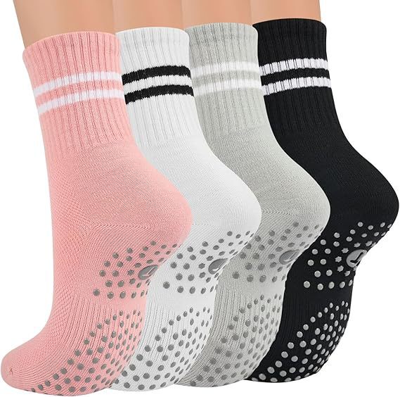 Factory Direct Supply Toe Grip Pilates Socks for Women, Non-Slip Yoga Crew Socks, Ballet Sticky Slipper Socks Factory Direct Supply Toe Grip Pilates Socks for Women, Non-Slip Yoga Crew Socks, Ballet Sticky Slipper Socks