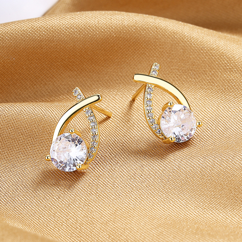 Cubic Zirconia And Pearl Stud Earrings, Delicate And Versatile For Work, Commute And Daily Wear. Hypoallergenic, Tarnish-resistant And Durable For Lon_voghion.com