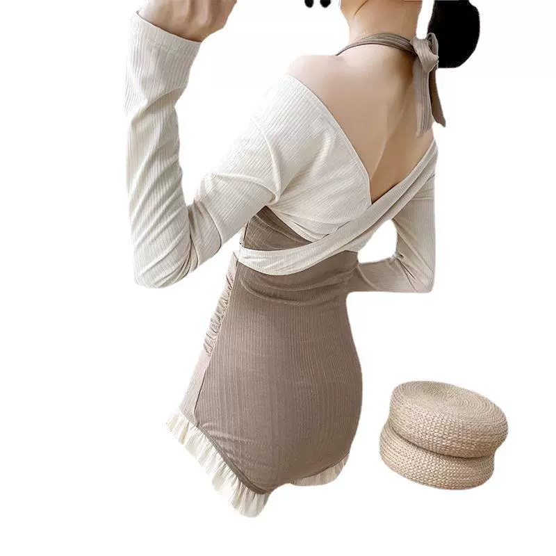 Summer swimwear, overall, fresh protective underware