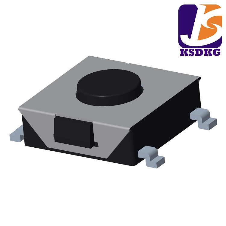 电器复位按键开关6.2*6.2*2.5mm 医疗贴片轻触开关6.2x6.2x2.5