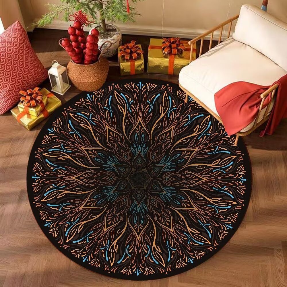 둥근 바닥 매트 3-63