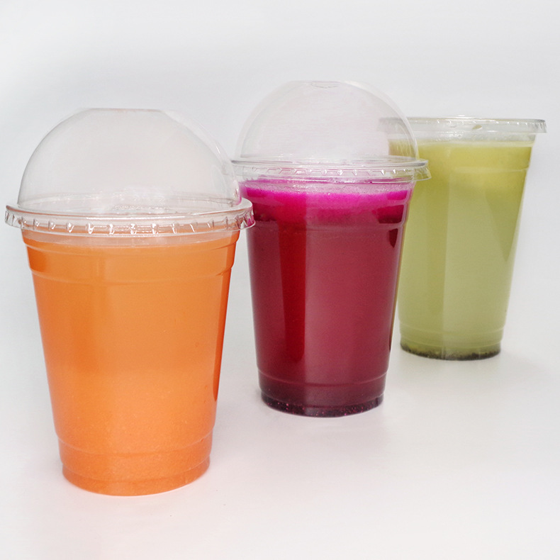 Disposable PET Plastic Cup Cold Drink Cup Plastic Cup Iced Coffee Milk Tea Juice Take-away Packing Cup