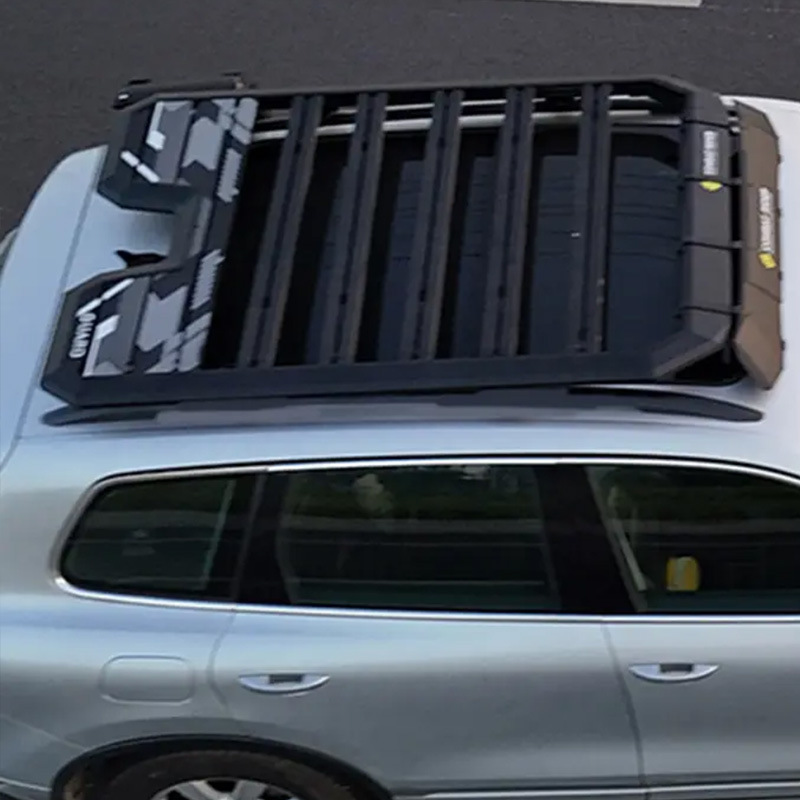 Second-Generation Touareg Luggage Rack, J7 Car Roof Rack, Explorer Car Outdoor Off-Road Modification Aluminum Alloy Roof Platform