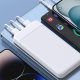 New National Standard 3C certified real standard 10000 mA power bank polymer double U lightweight portable fast charging mobile power supply