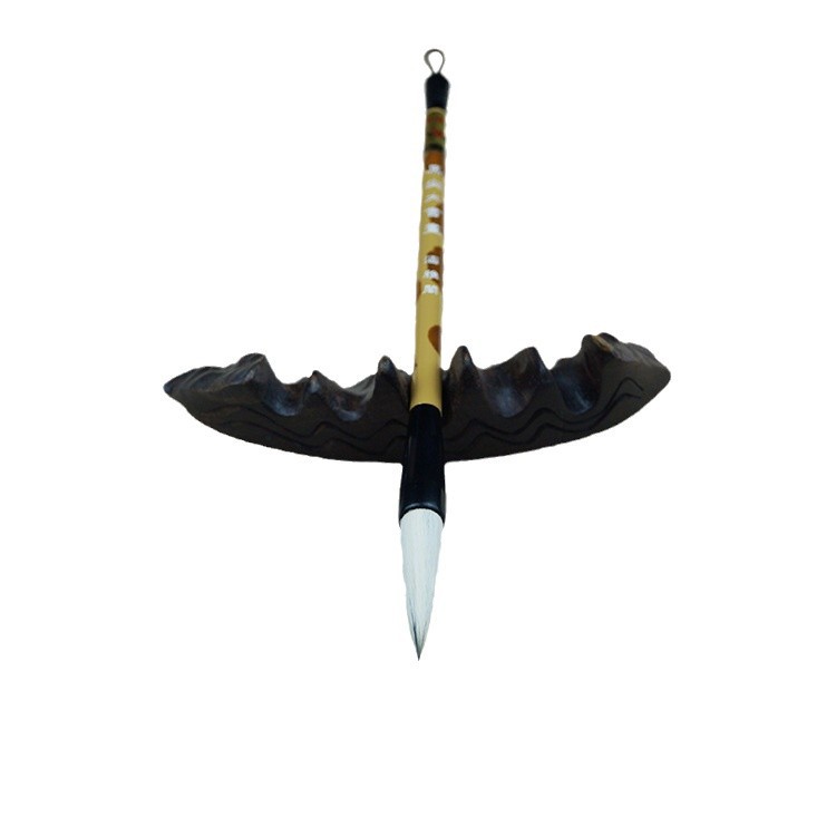 Punta negra caligrafía y pintura pincel de escritura guión corriente escritura regular pluma profesional sala de estudio cuatro tesoros Procesamiento de Ventas de Fábrica personalizado gran cantidad congyo