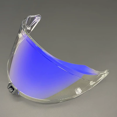 Mirror Motorcycle Helmet Goggles, Dəbilqə (Kaska) aksesuarları - r2r-aurora-blue