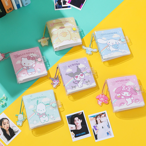 Photo Album Melody Cinnamon Dog Kurome Card Album Star Chasing 3-inch Polaroid DIY Photo Storage Album