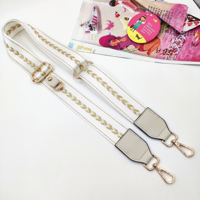 101g Weight Bag Strap Bag Accessories Type 1 Piece, 1 Set Quantity Casual, Daily Occasion Polyester Material Geometric, Leopard Pattern Simple Style, Classic Style Style 1 Piece 1 Set Polyester Geometric Leopard Bag Strap 29