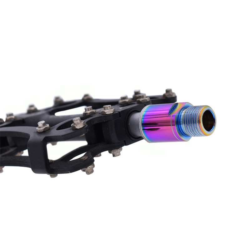 Bicicleta de montaña pedal extensor extensión eje 20mm extender accesorios cromo molibdeno rodamiento acero