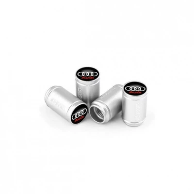 valve valve cap dustproof protection - oral-original-label-silver-set-of-4