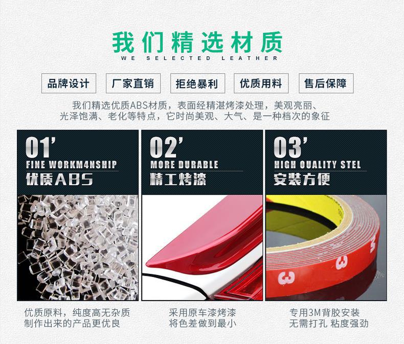 Applicable to BMW Three series F30 PSM tail 3 series G20 PSM fixed wind tail BMW PSM tail