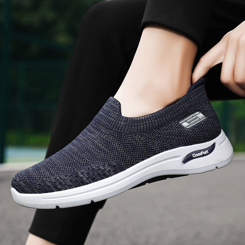 Zapatos OEM personalizados zapatos de hombre zapatos de tela zapatos de comercio exterior zapatos de hombre zapatos casuales con suela suave