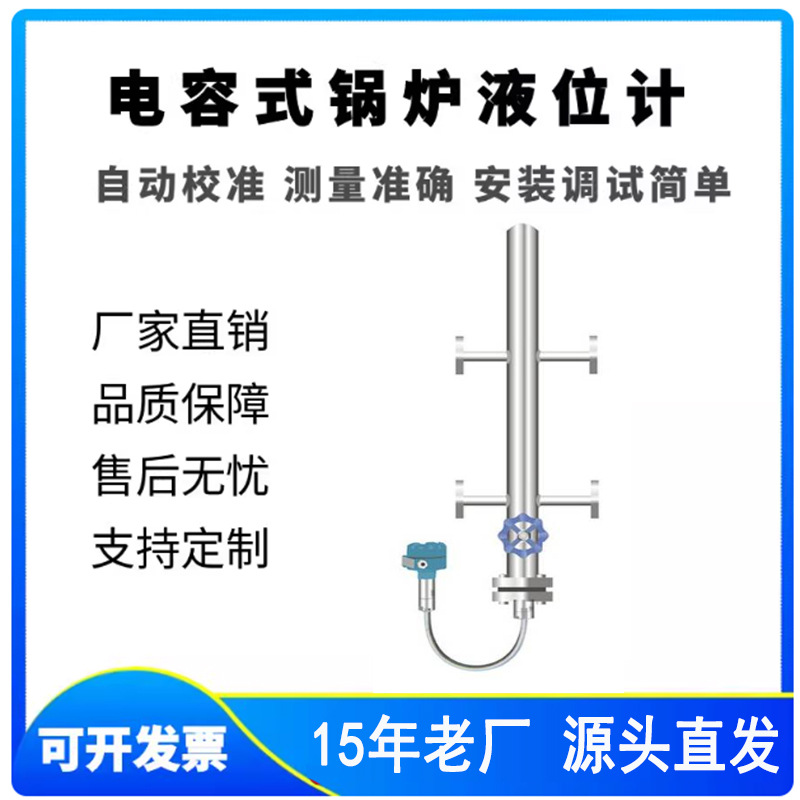射频电容锅炉汽包水位计厂家高温高压除氧器不锈钢测量筒液位计