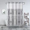 Selling Twill printing Mosaic Shower Curtains Shower Room thickening double-deck curtain hotel suit Shower Room Retaining curtain