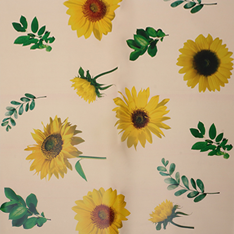 Huaxi girasol flor de papel de embalaje comercio exterior transfronterizo al por mayor flor de papel diy ramo de flores materiales de flor