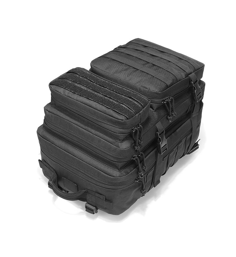 Udendørs 3P Attack Taktisk Rygsæk Multifunktionel 45L Camo med stor kapacitet Udendørs Sport Bjergbestigning rygsæk_voghion.com