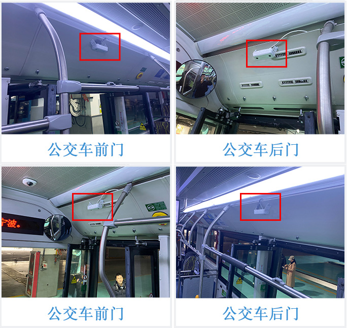 Passenger bus on-board passenger counter, car intelligent AI video binocular system for passenger counting