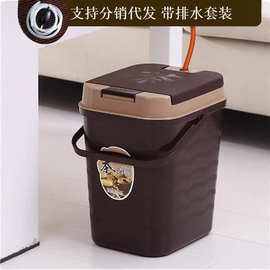 茶渣桶茶水桶塑料垃圾桶家用茶叶过滤废水桶功夫排水茶桶揭阳厂家