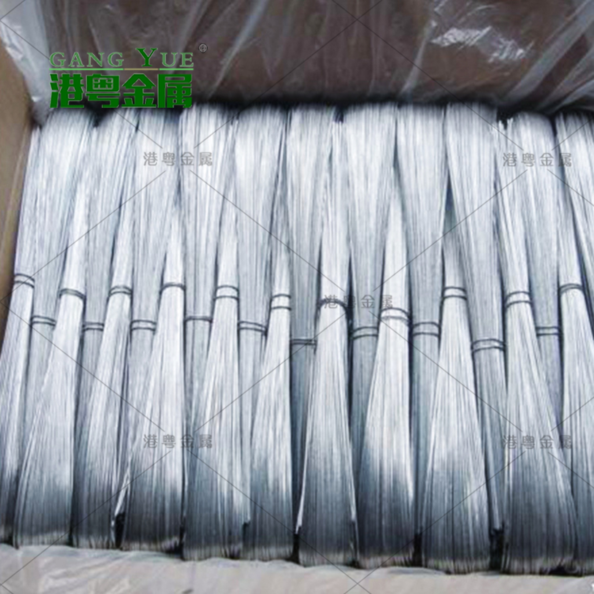 佛山建筑工地绑钢筋葡萄搭架35公分长度捆绑截断镀锌铁扎丝铁丝