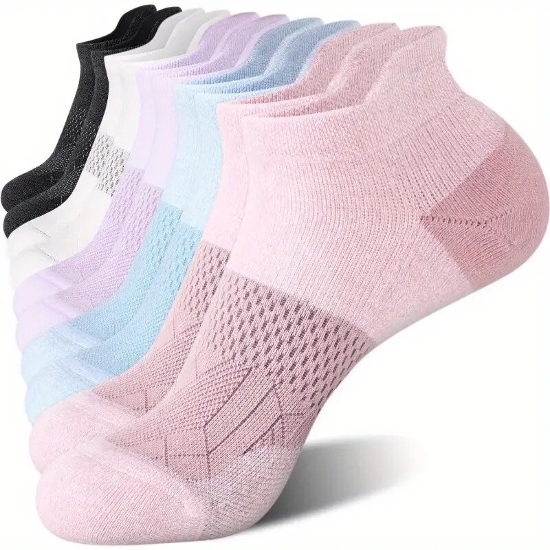 【Cross-Border Hot Item】Women's Color-Block Socks Cross-Border Dropshipping No-Show Socks Shock-Absorbing Running Sports Socks Women's Sweat-Absorbing Socks 【Cross-Border Hot Item】Women's Color-Block Socks Cross-Border Dropshipping No-Show Socks Shock-Absorbing Running Sports Socks Women's Sweat-Absorbing Socks