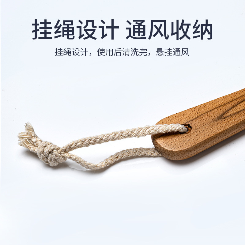 Dual-Sided Foot File Sanding Pads, Large and Small, Wooden Black Foot Rasp with Hanging Cord, Dead Skin Remover Gadget