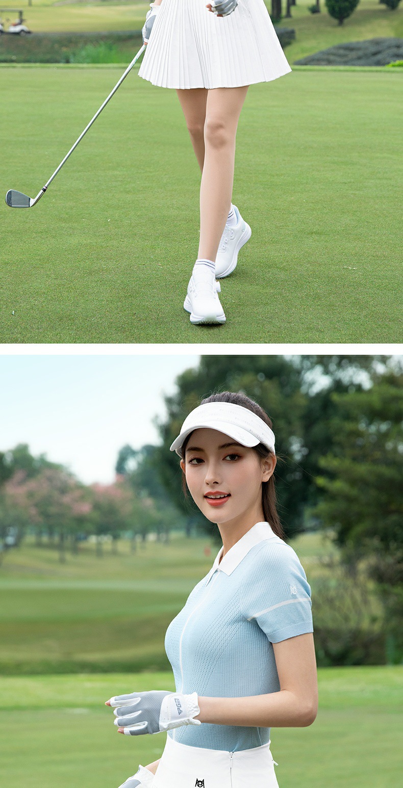 Áo polo nữ thể thao golf tennis tay ngắn chất liệu co giãn thoáng khí — YF801-POLO màu xanh nhạt [Nhẹ và thoáng khí/dệt kim đàn hồi cao/ve áo lớn của Châu Âu và Châu Mỹ], YF801-Sakura Phấn hoa POLO [Nhẹ và thoáng khí/Dệt kim đàn hồi cao/Ve lớn Âu Mỹ], YF801-POLO trắng [Nhẹ và thoáng khí/dệt kim đàn hồi cao/ve áo lớn của Châu Âu và Châu Mỹ] chi tiết 11