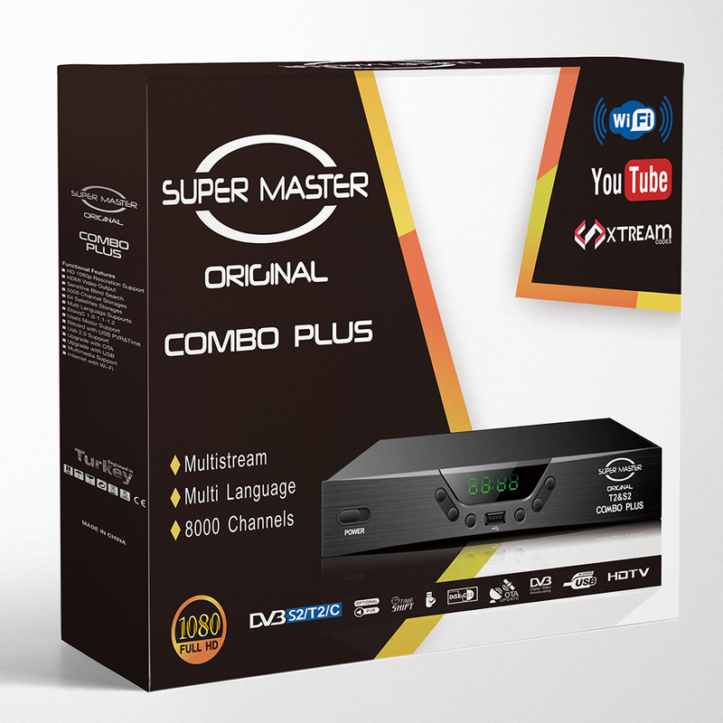 スポットアフリカガーナコンボ DVB T2 + S2 セットトップボックススーパーマスター T2 S2 TV ボックス|undefined