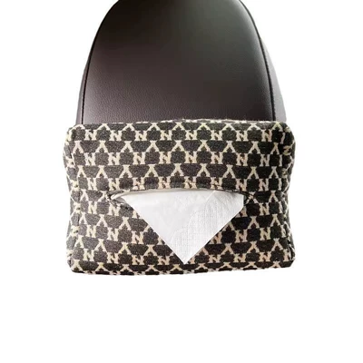 Car Tissue Box Hanging Type, Runaway Princess Bow, Cute Tissue Dispenser, High-End Car Seat Tissue Box (Car tissue box/set) - yn-one-single-tissue-box-tissue-not-included