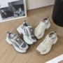 增高透气运动厚底单鞋