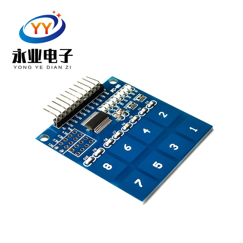 TTP226 8-сторонний емкостный сенсорный переключатель модуль цифрового сенсорного датчика