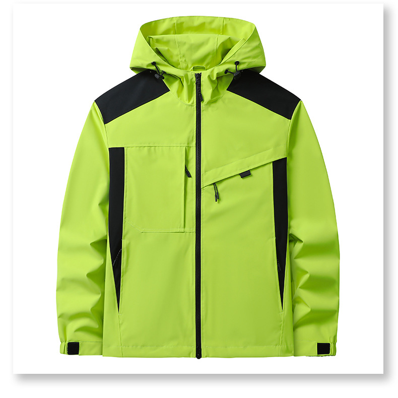 High-Quality Jacket Jacket New Waterproof and Windproof Outdoor Jacket Men's and Women's Same Style Jacket Team Mountaineering Clothing