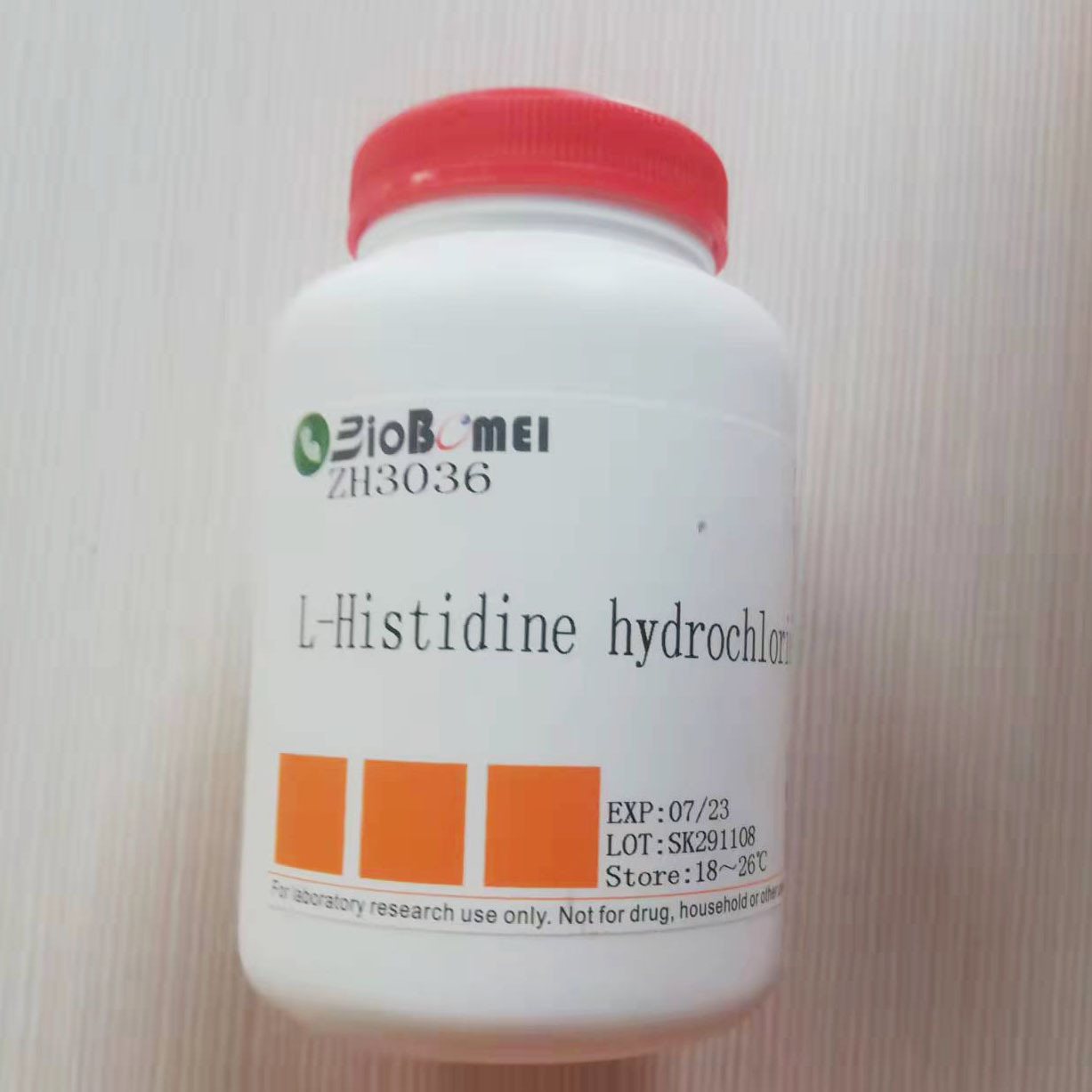 L-组氨酸盐酸盐 ≥99%  科研实验试剂CAS:5934-29-2