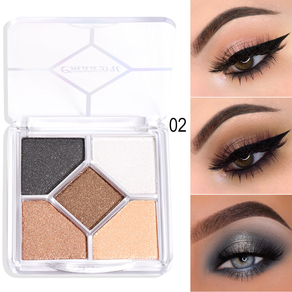Check it out! Link Disclaimer - For export only :CmaaDU 5-color Eyeshadow undefined
