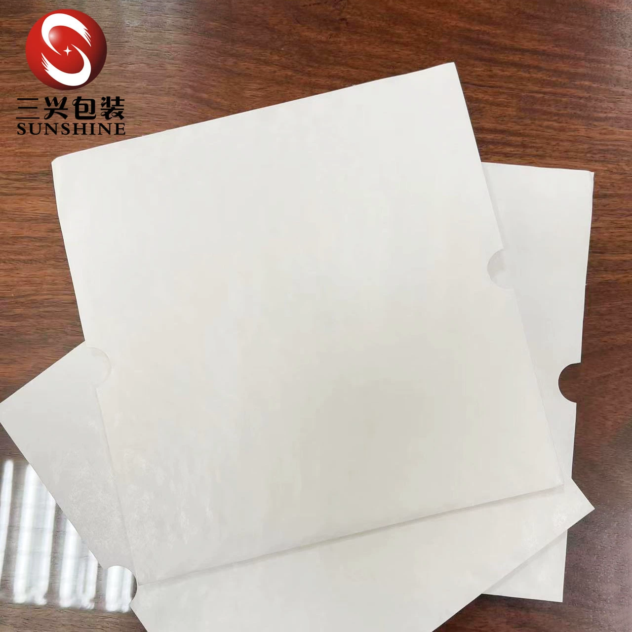 Пищевая буферная бумага для шоколада, пятислойная силиконовая бумага для выпечки, бумага для печенья, дополнительный размер, печать логотипа